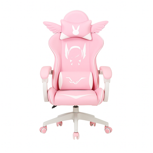 Angel Wings Pink Gaming Chair